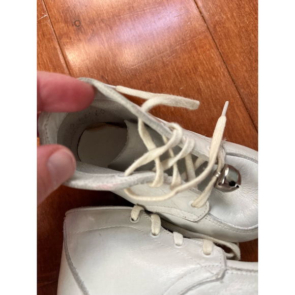 Unisex Baby Unbranded Shoes White Size Unknown vintage - Picture 2 of 8